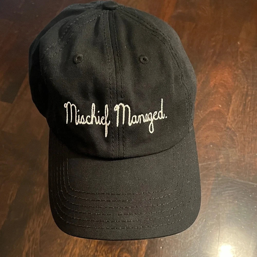 Harry Potter Mischief Managed Cap